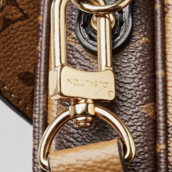 LOUIS VUITTON Monogram Reverse Canvas Pochette Metis Handbag Bag - Picture 5 of 11